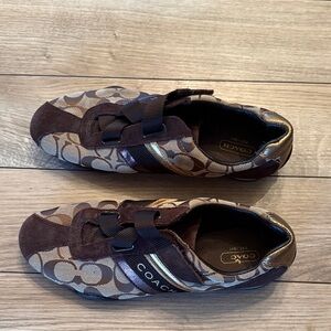 Coach Womens Patterned Sneakers